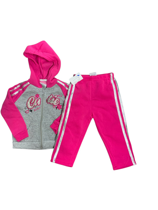 diva Hot Pink Infant Size 18 MO Girls 2PC Casual
