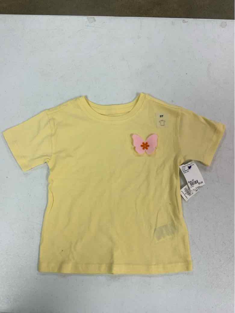 Old Navy (C) White Toddler Size 5T Girls SSTop