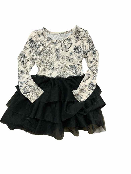 Posh Peanut (A) Black Toddler Size 4T Girls CasualDress