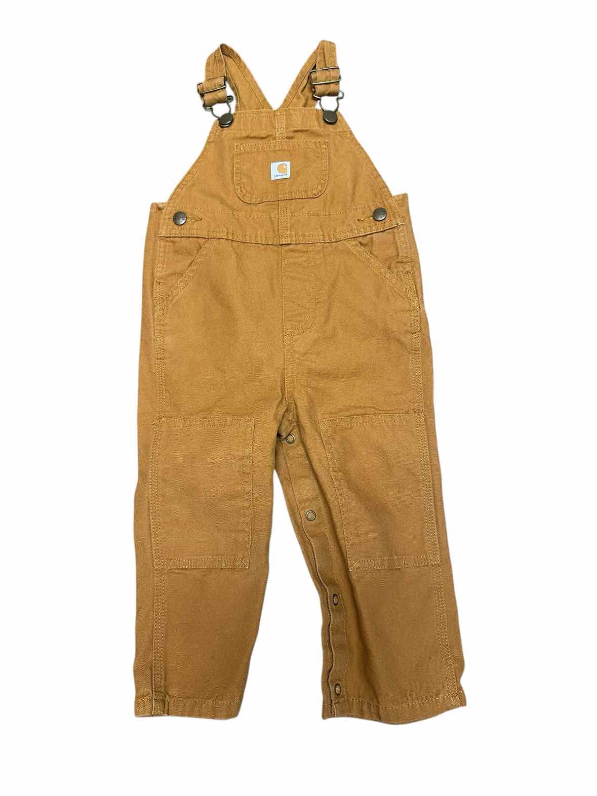 Carhartt (A) Tan Infant Size 24 MO Boys Overall Pant