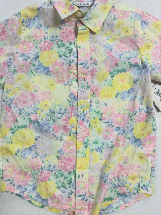 Janie and Jack (A) Rainbow Toddler Size 6 Boys SSTop