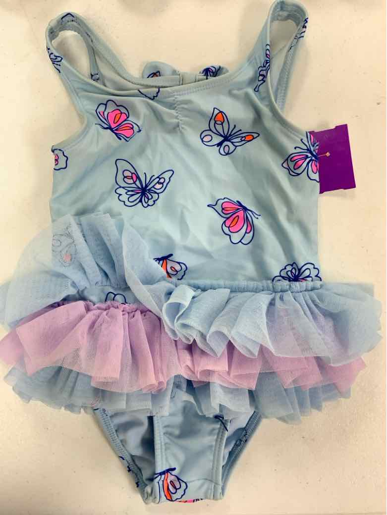 Cat and Jack (D) Blue Toddler Size 5T Girls 1PCSwimwear