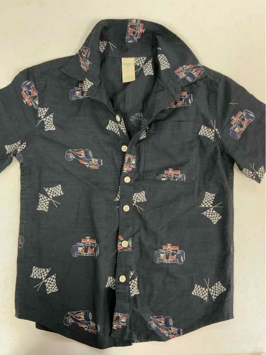 There Abouts (C) Gray Youth Size 8 Boys ButtondownSS