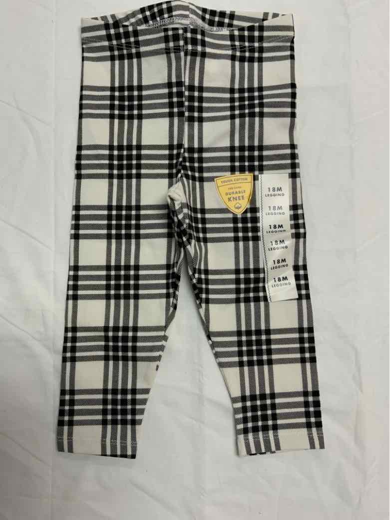Cat and Jack (D) Black Infant Size 18 MO Girls BasicLeggings