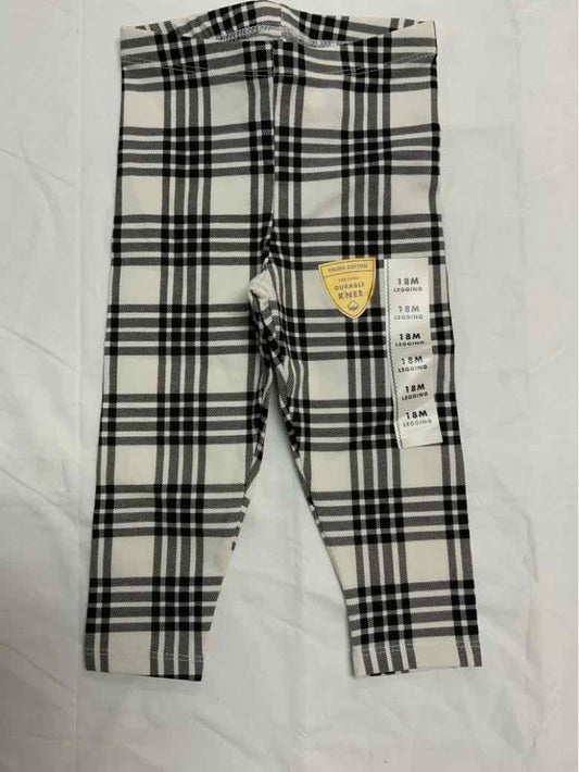 Cat and Jack (D) Black Infant Size 18 MO Girls BasicLeggings