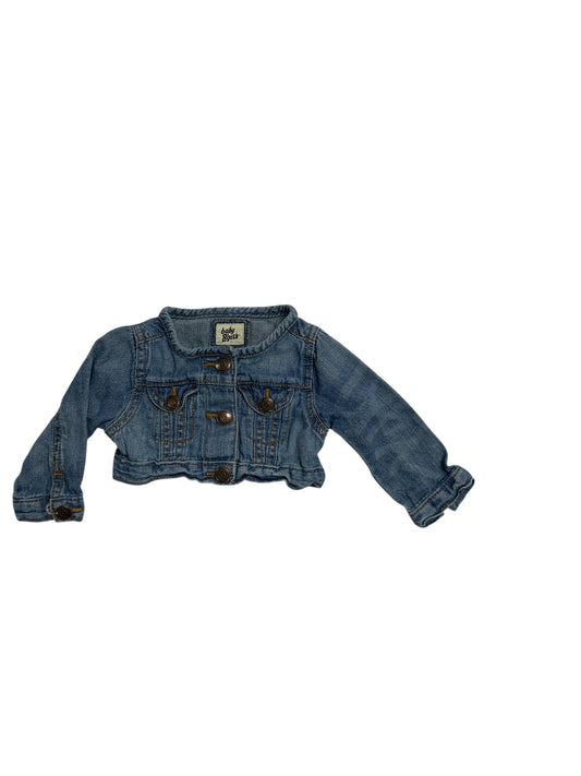 Baby Bgosh (B) Blue Infant Size 0-3 MO Girls Jacket Denim