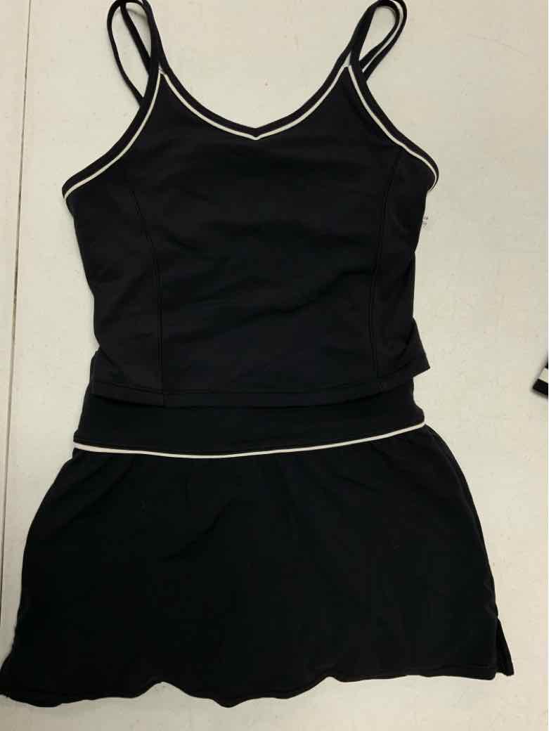 All in Motion (D) Black Youth Size 8 Girls 2PCAthleticShortSuit