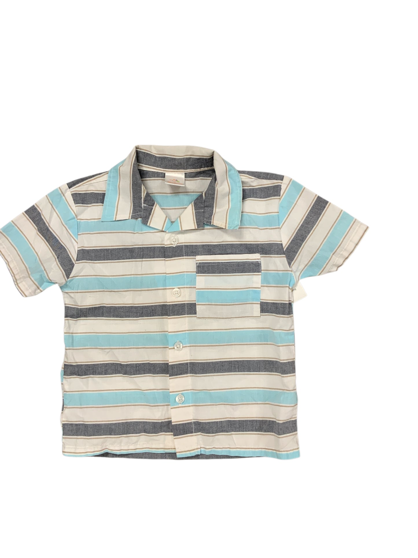 gum balls Blue Toddler Size 3T Boys ButtondownSS