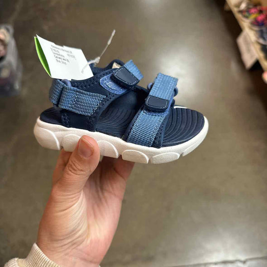 Cat and Jack (D) Blue Toddler Shoe Size 5 (Toddler) Boys SandalsBetter