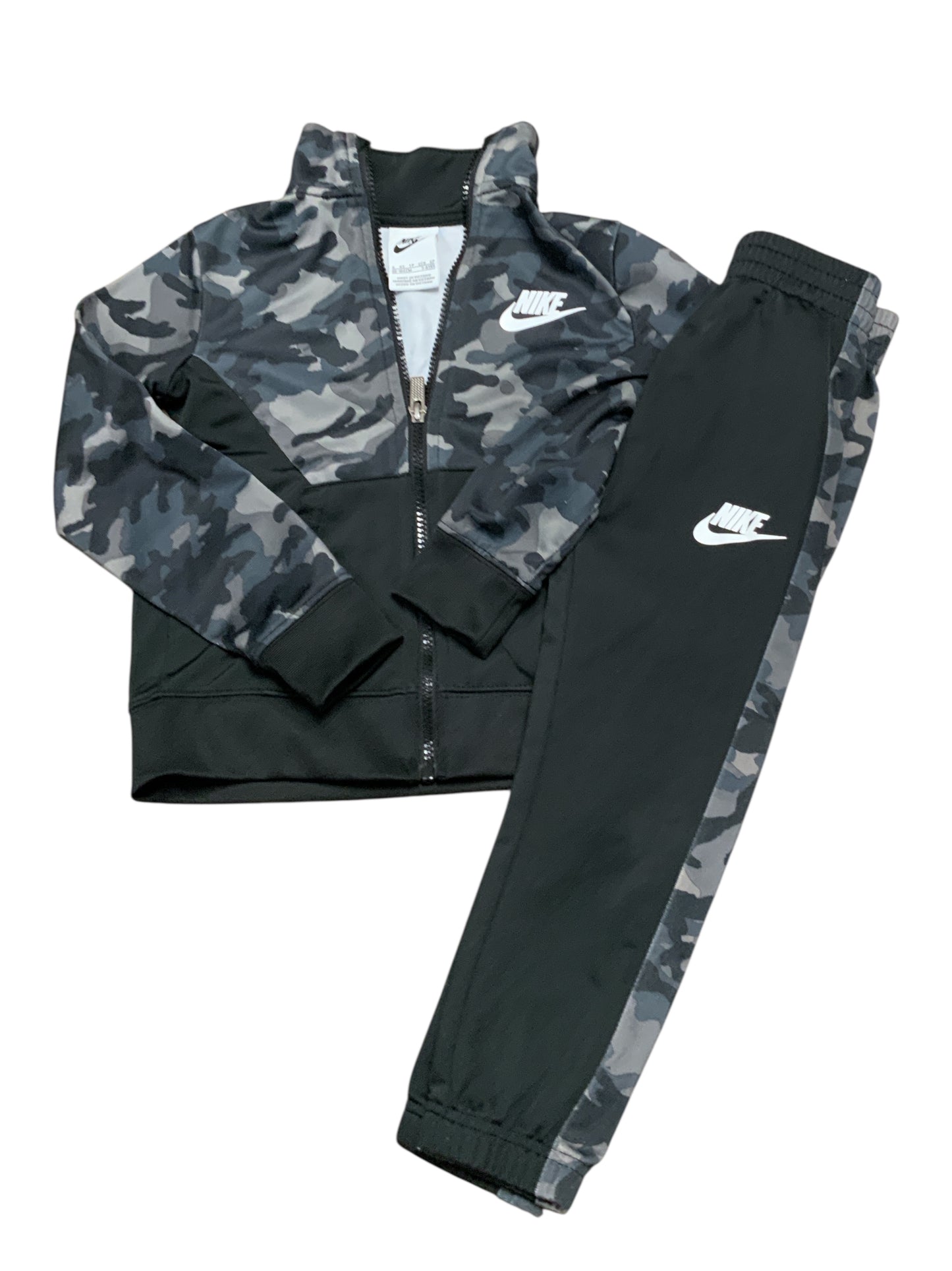 Nike (B) Black Toddler Size 4 Boys 2PCAthleticPantSuit