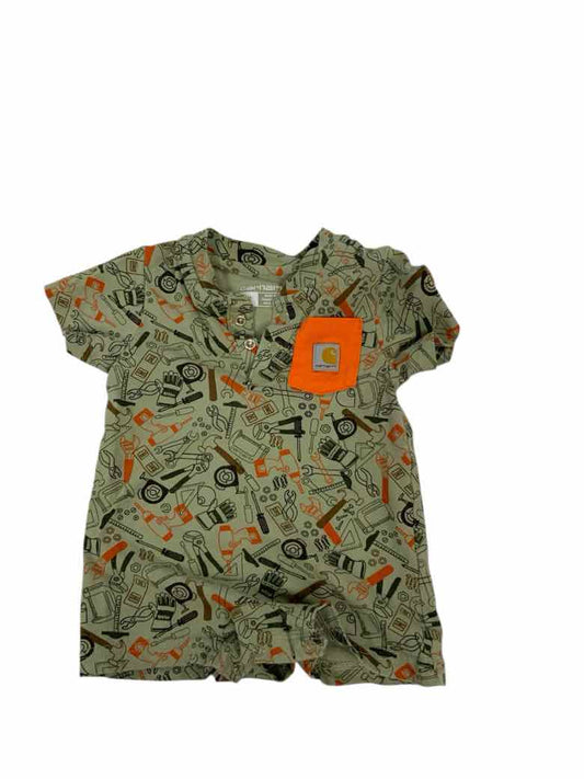 Carhartt (A) Green Infant Size 3 MO Boys 1PC Casual