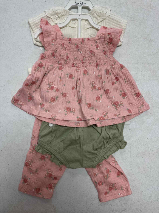 Nicole Miller (A) White Infant Size 6 MO Girls 3PC Casual