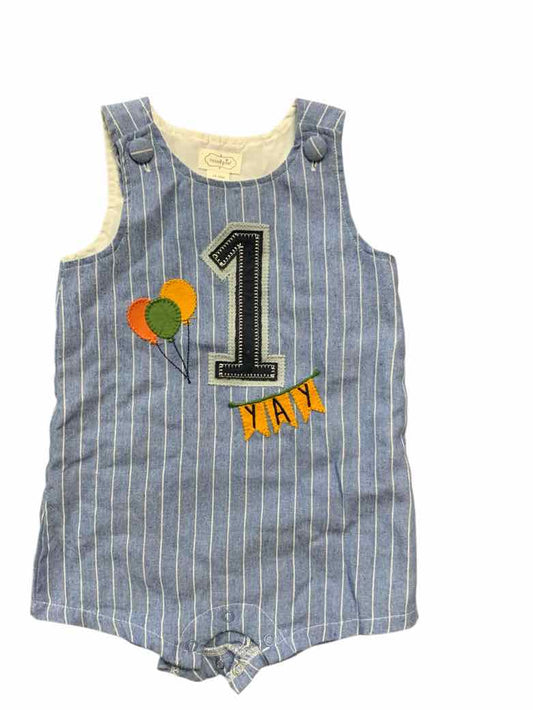 Mud Pie (B) Blue Infant Size 18 MO Boys 1PC Casual