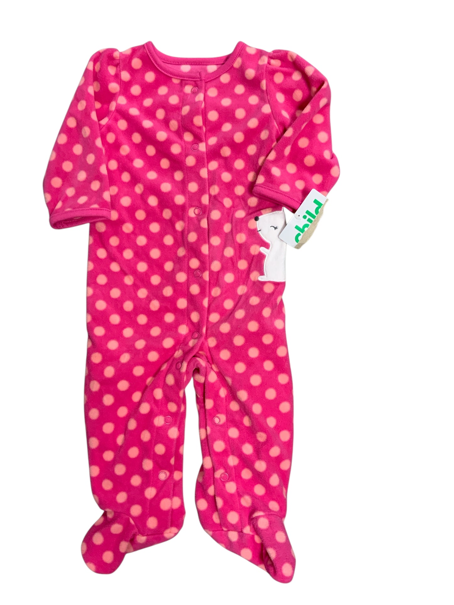 Child of Mine (D) Hot Pink Infant Size 6 MO Girls 1PCSleepwear
