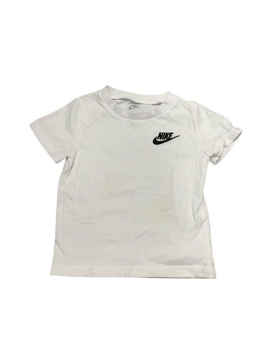 Nike (B) White Infant Size 24 MO Boys SSTop