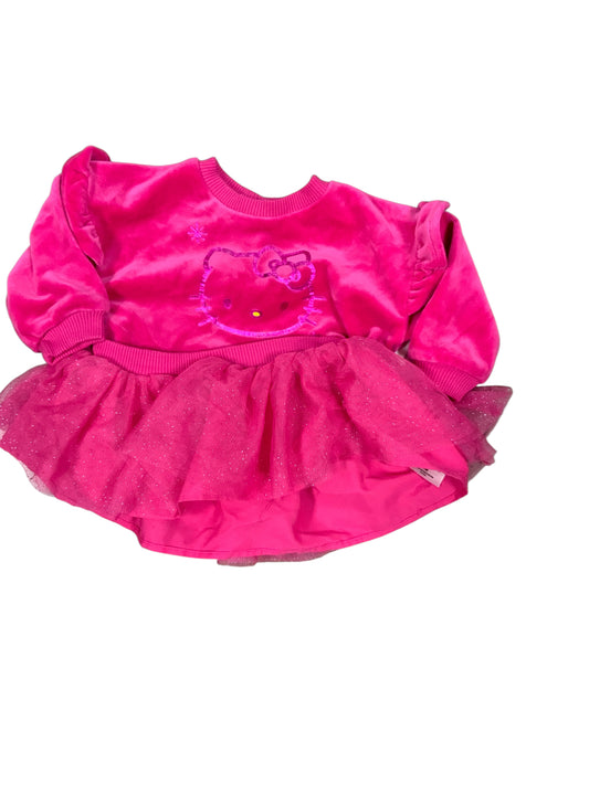 Hello Kitty (D) Pink Infant Size 6 MO Girls LSTop
