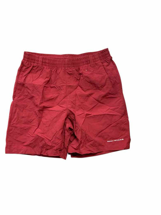 Columbia - Clothing (B) Red Youth Size 14 Boys SwimTrunks