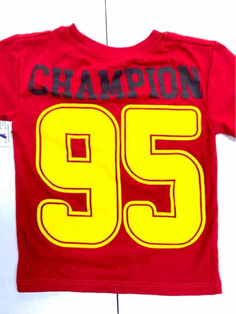 Disney (B) Red Toddler Size 3T Girls SSTop