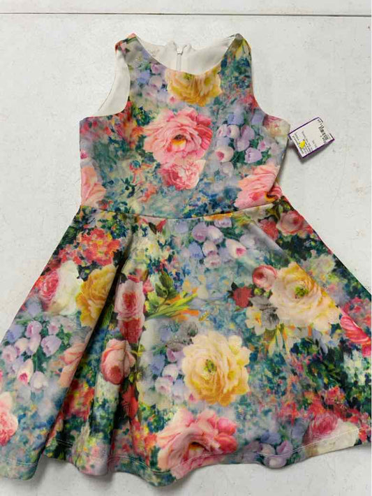 Pippa & Julie (B) Pink Youth Size 7 Girls CasualDress