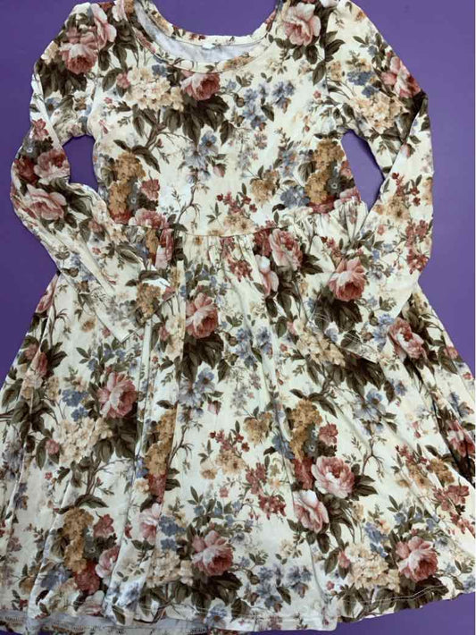 Posh Peanut (A) Cream Toddler Size 4T Girls CasualDress