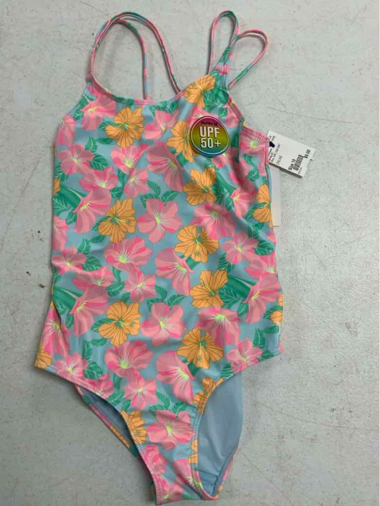 Hurley (C) Blue Youth Size 10 Girls 1PCSwimwear
