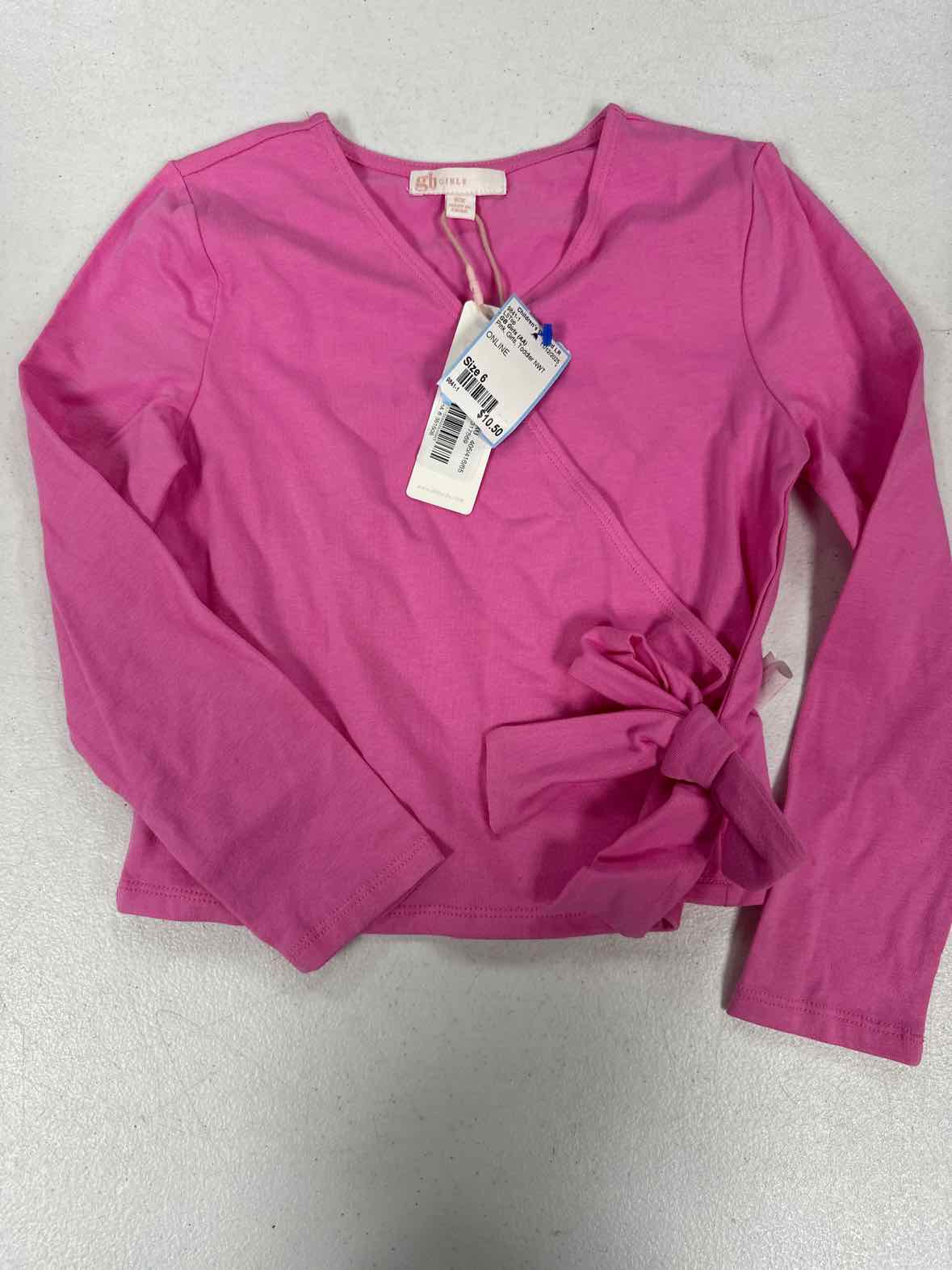 GB Girls (AA) Pink Toddler Size 6 Girls LSTop