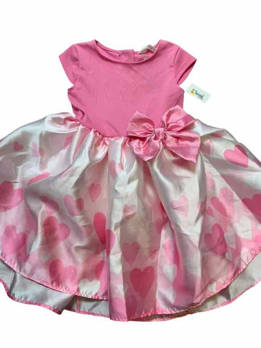 H & M (D) Valentines Toddler Size 6 Girls CasualDress