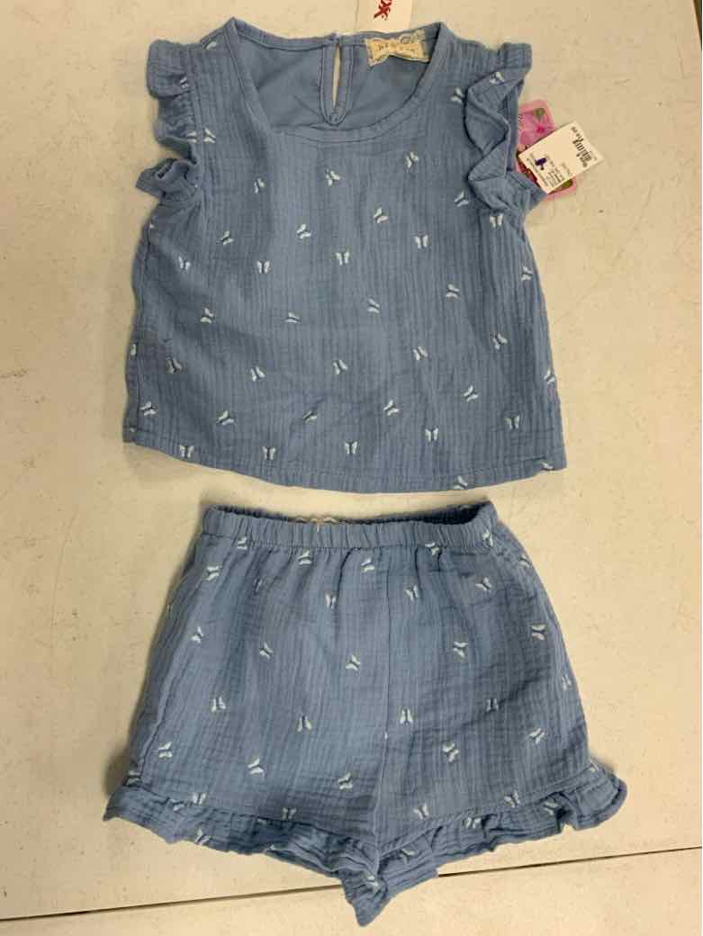 Btween (C) Blue Youth Size 6 Girls 2PCCasual