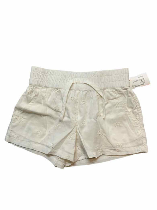 Gap (B) White Youth Size 6 Girls ShortBasic