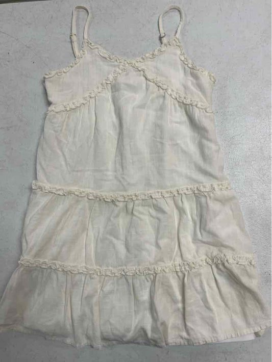GB Girls (AA) White Youth Size 8 Girls CasualDress