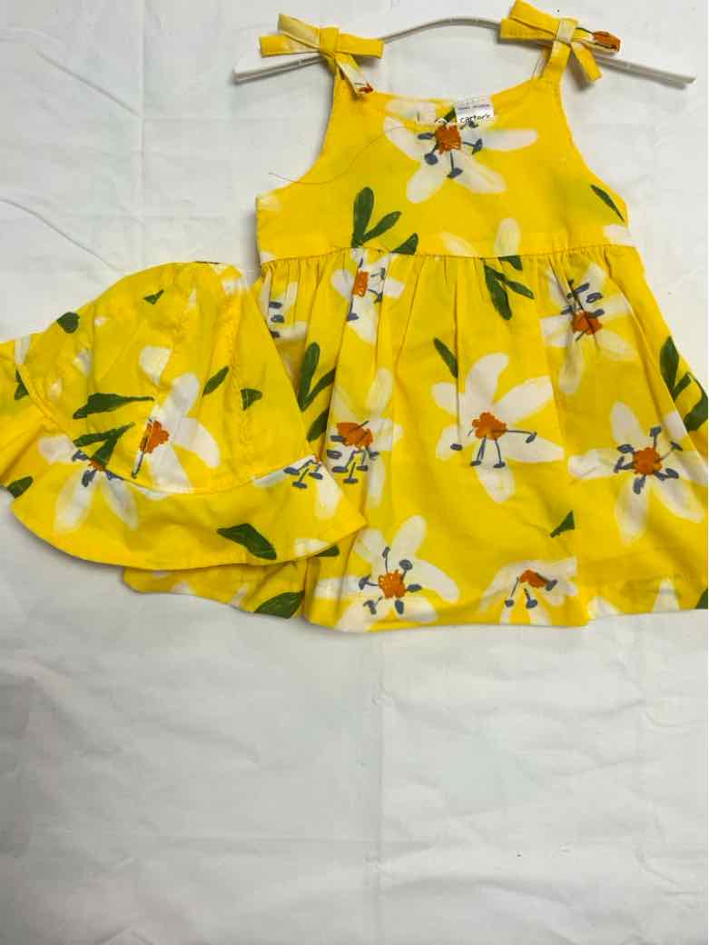 Carters (C) Yellow Infant Size 3 MO Girls 3PC Casual