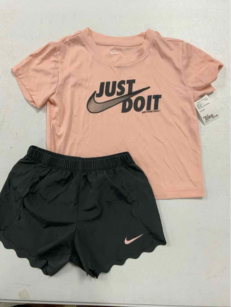 Nike (B) Pink Youth Size 6 Girls 2PCCasual