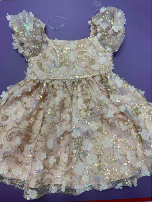 Rare Editions (B) Pink Toddler Size 3T Girls PartyDress