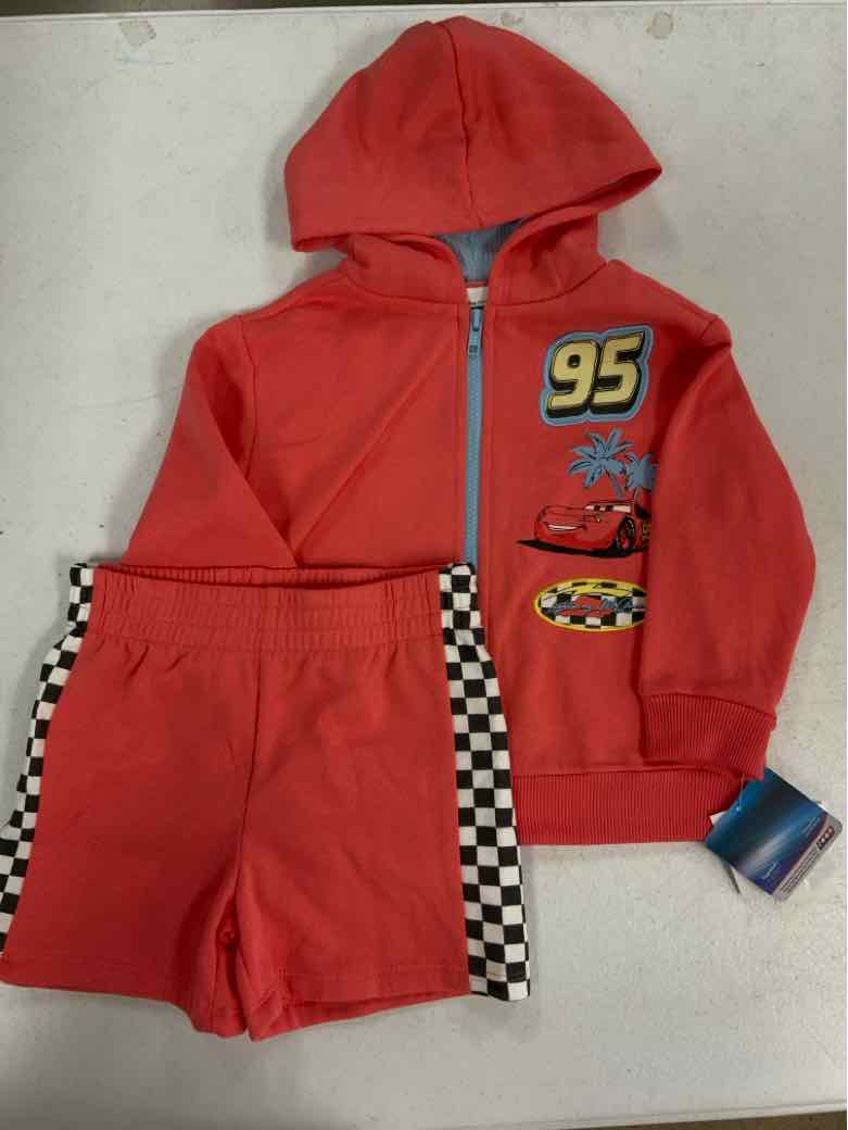 Disney (B) Red Toddler Size 2T Boys 2PCCasual