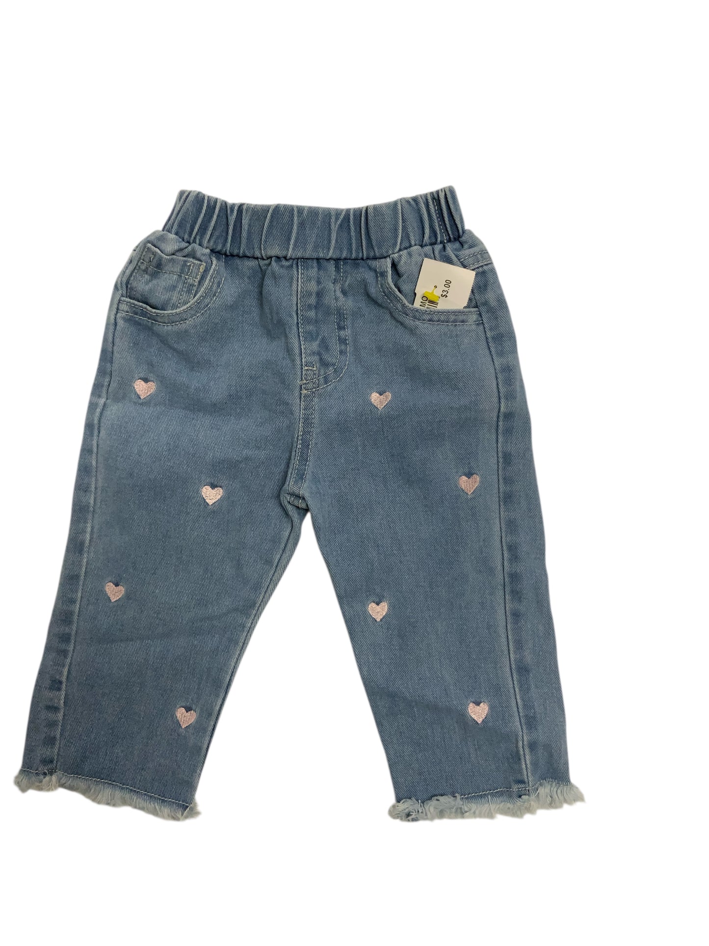 SHEIN Blue Infant Size 9 MO Girls Jeans