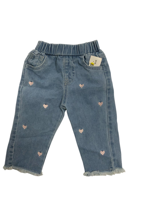 SHEIN Blue Infant Size 9 MO Girls Jeans