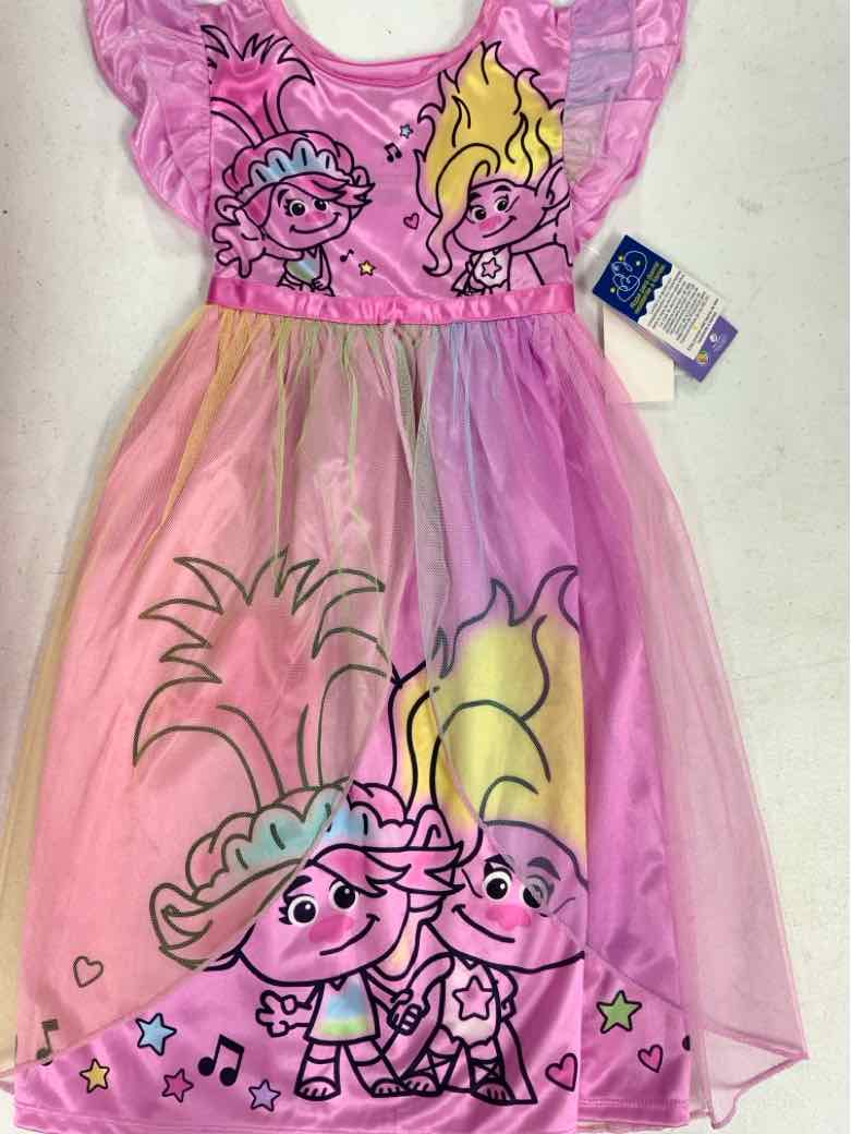 Dreamworks Pink Toddler Size 4T Girls Nightgown