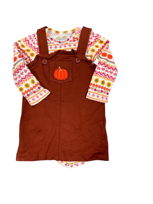 Catherine Maladrino (D) Blue Infant Size 9 MO Girls 3PC Casual