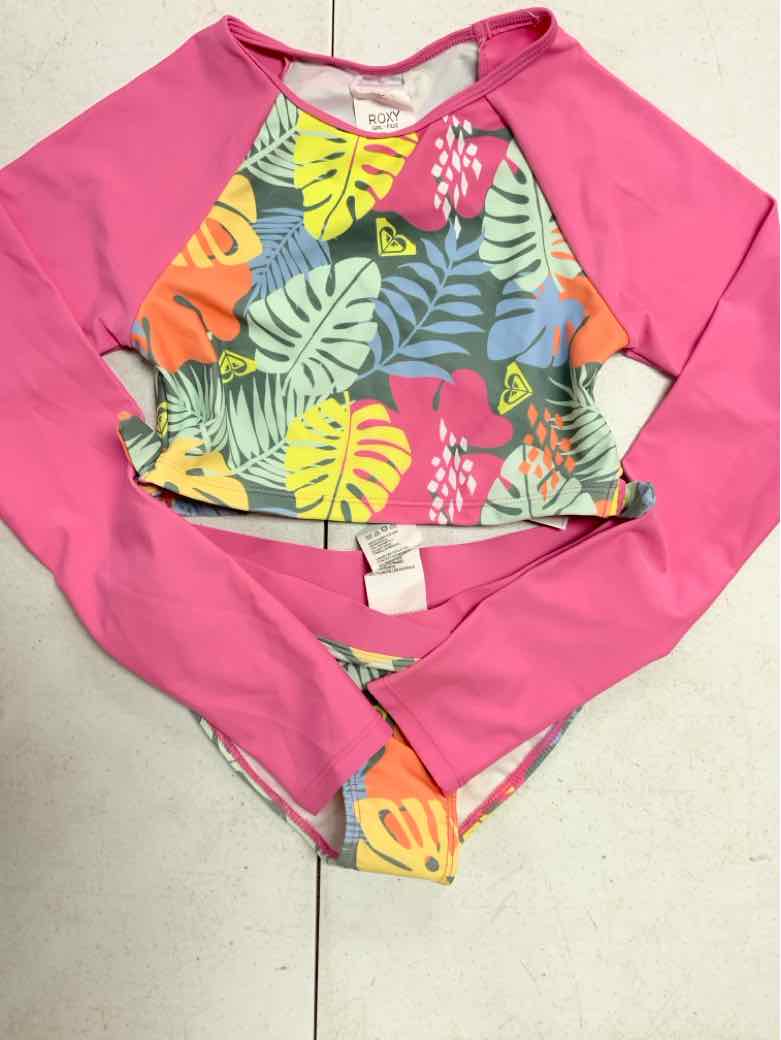 Roxy (B) Pink Youth Size 12 Girls 2PCSwimwear