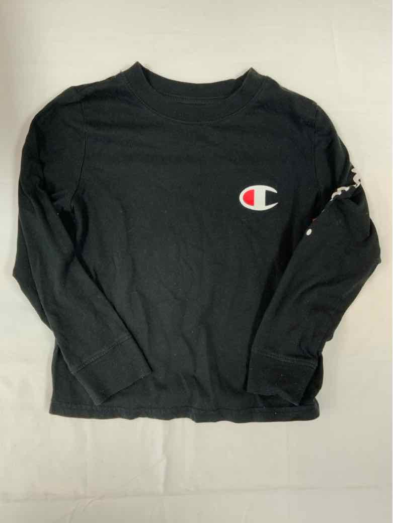 Champion (C) Black Toddler Size 5 Boys LSTop