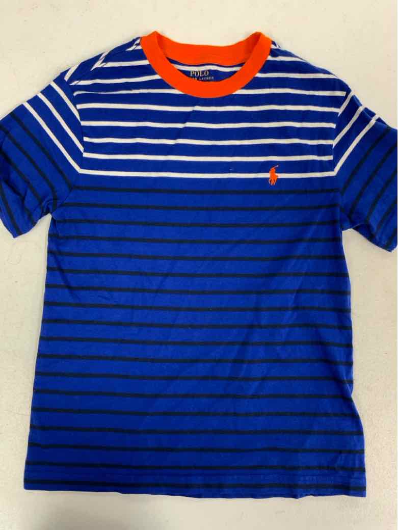 Polo Ralph Lauren (A) Blue Youth Size 8 Boys SSTop