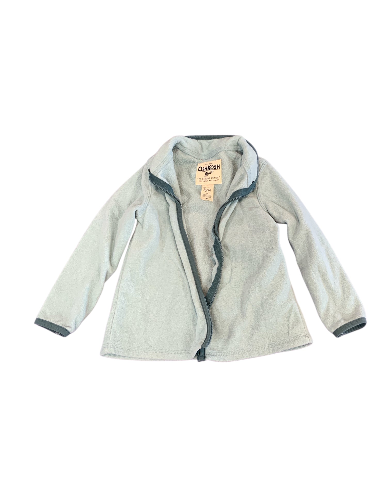 OshKosh BGosh Green Toddler Size 2T Girls Jacket Fleece