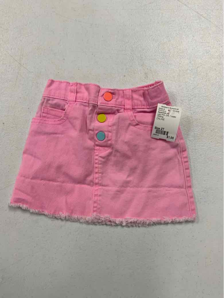 Garanimals (E) Light Pink Toddler Size 2T Girls SkirtCasual