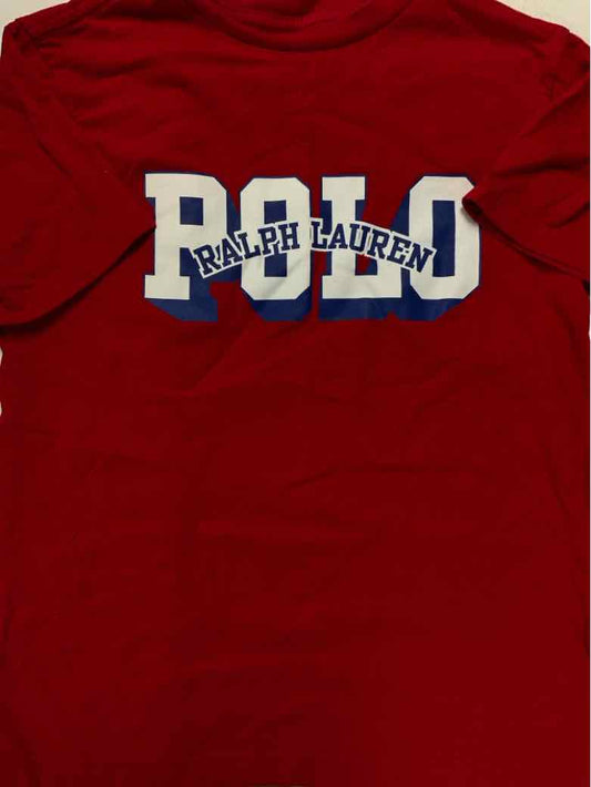 Polo Ralph Lauren (A) Red Youth Size 8 Boys SSTop