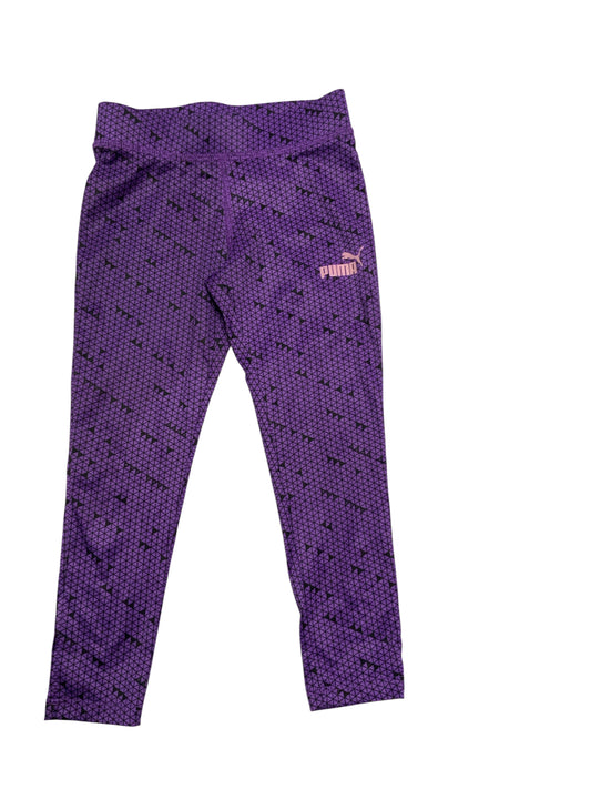 Puma (B) Purple Toddler Size 2T Girls BasicLeggings
