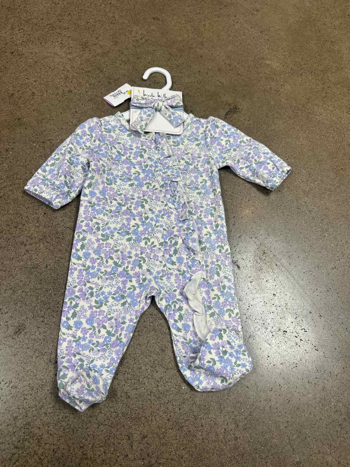 Nicole Miller (A) Purple Infant Size 0-3 MO Girls 1PCSleepwear