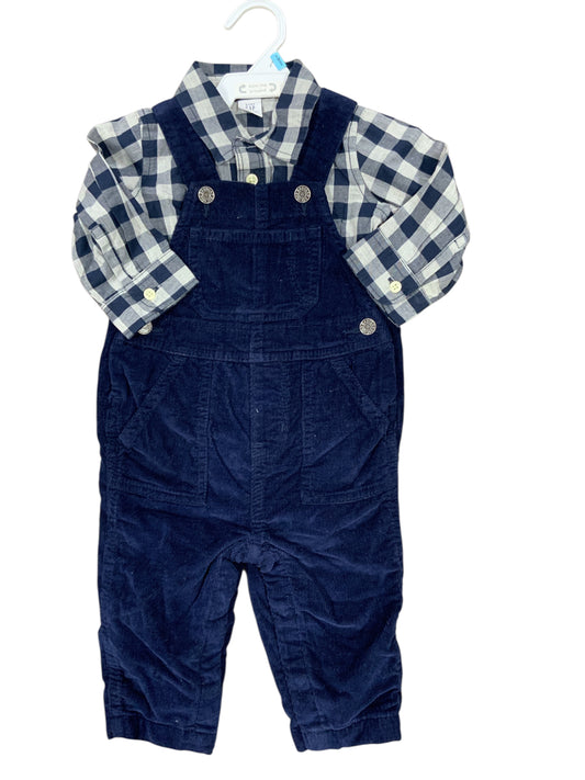 Baby Gap (B) Blue Infant Size 12 MO Boys 2PC Casual