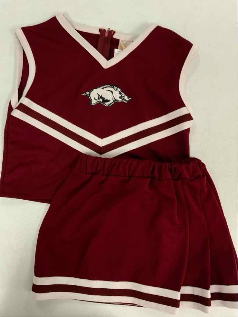 LITTLE KING Red Youth Size 8 Girls 2PCCasual