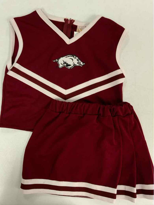 LITTLE KING Red Youth Size 8 Girls 2PCCasual