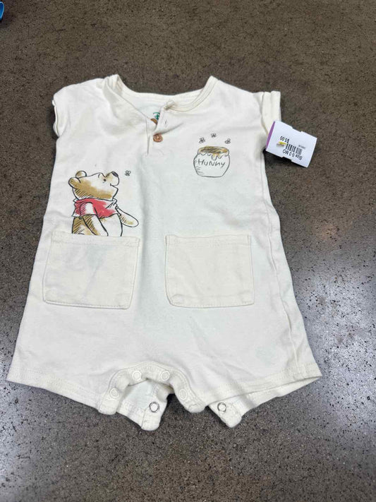 Disney Babies (C) Cream Infant Size 0-3 MO Boys 1PC Casual